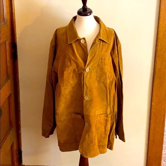 VTG RARE Marlboro Classics Italian Suede Jacket - Picture 2 of 8